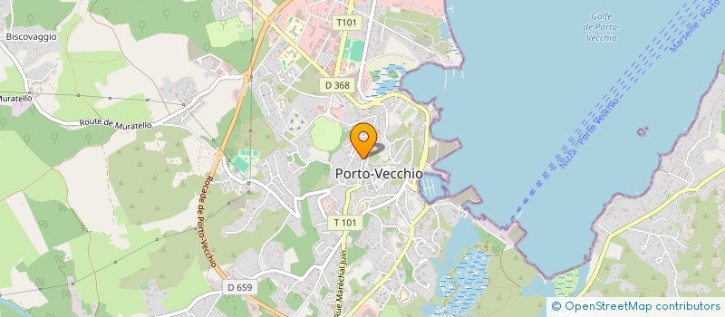 localisation de l'entreprise SAJAX à PORTO-VECCHIO