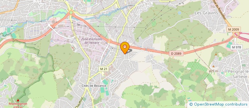 localisation de l'entreprise SAJAYA  ROMAGNAT