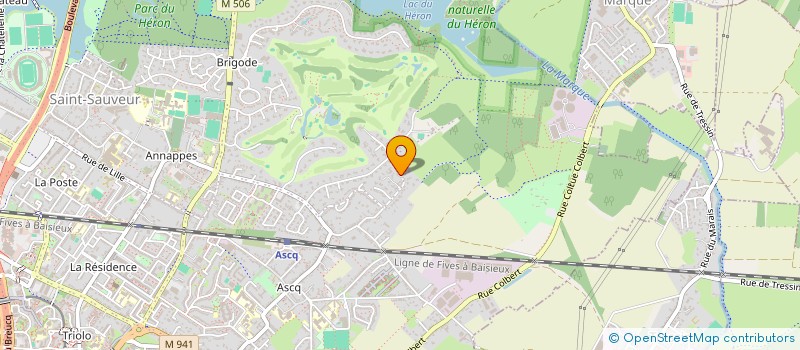 localisation de l'entreprise SAJBG à VILLENEUVE-D'ASCQ