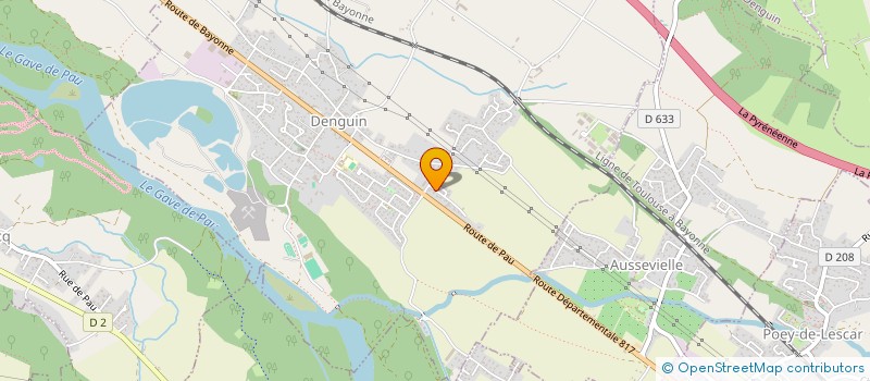 localisation de l'entreprise SAJE  DENGUIN