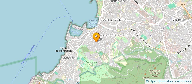 localisation de l'entreprise SAJE à MARSEILLE