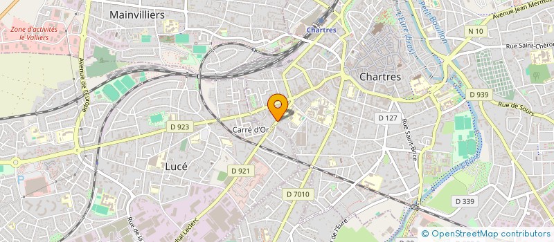localisation de l'entreprise SAJE à CHARTRES