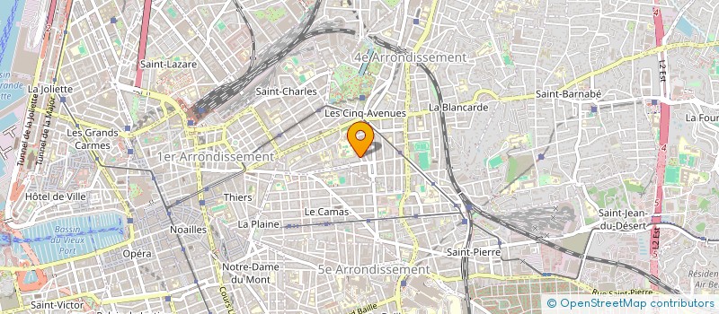 localisation de l'entreprise SAJE à MARSEILLE