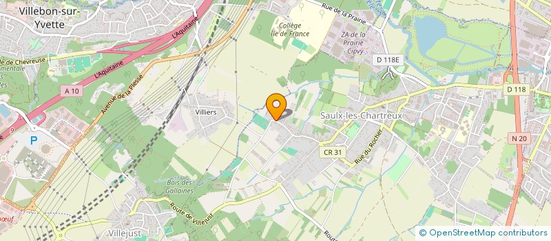 localisation de l'entreprise SAJE LEX  EVRY-COURCOURONNES