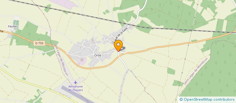 localisation de l'entreprise SAJEB  SAINT-LEGER-DE-MONTBRUN