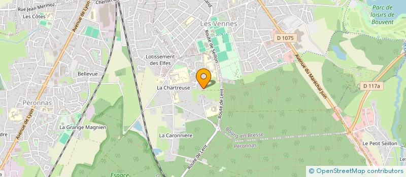 localisation de l'entreprise SAJEC HOLDING à PERONNAS