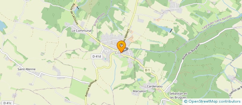 localisation de l'entreprise SAJEC INVESTISSEMENTS  COX