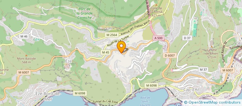 localisation de l'entreprise SAJECA  NICE