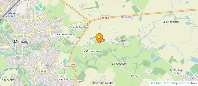 localisation de l'entreprise SAJEDA à MONTAIGU-VENDEE