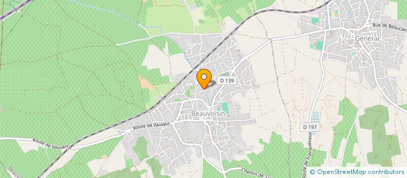 localisation de l'entreprise SAJELIE  BEAUVOISIN