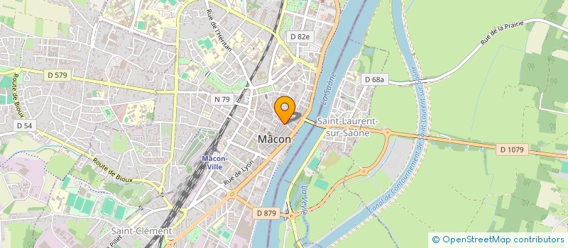 localisation de l'entreprise SAJES à MACON