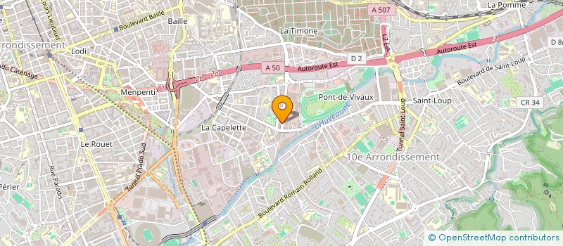 localisation de l'entreprise SAJES à MARSEILLE