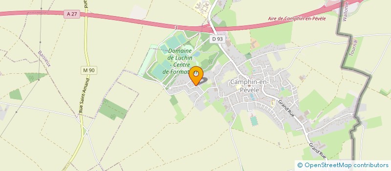 localisation de l'entreprise SAJES CONSULTING à CAMPHIN-EN-PEVELE