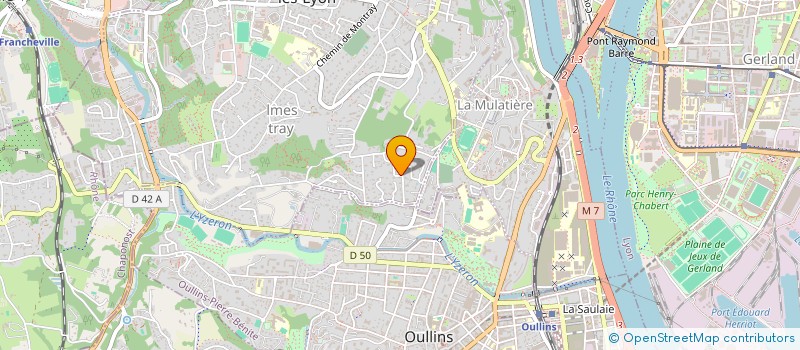 localisation de l'entreprise SAJES IMMOBILIER  SAINTE-FOY-LES-LYON