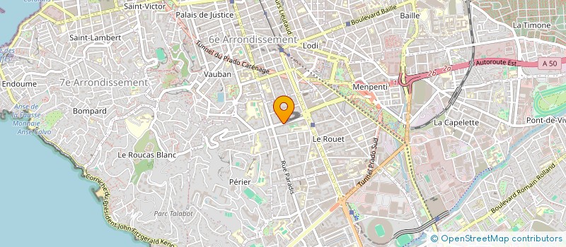 localisation de l'entreprise SAJESS  MARSEILLE