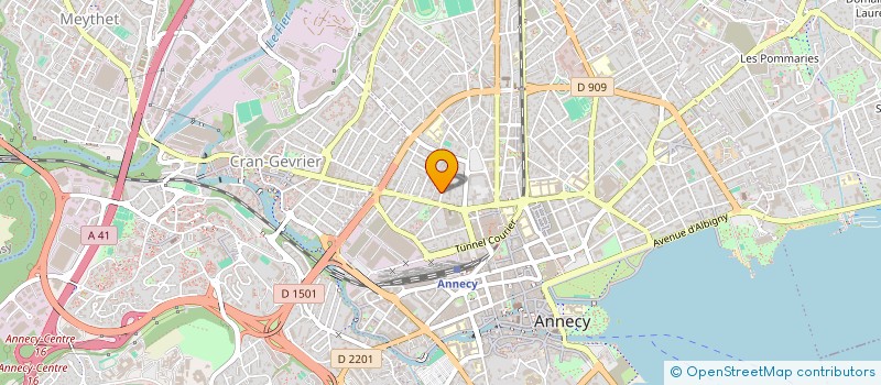 localisation de l'entreprise SAJI à ANNECY