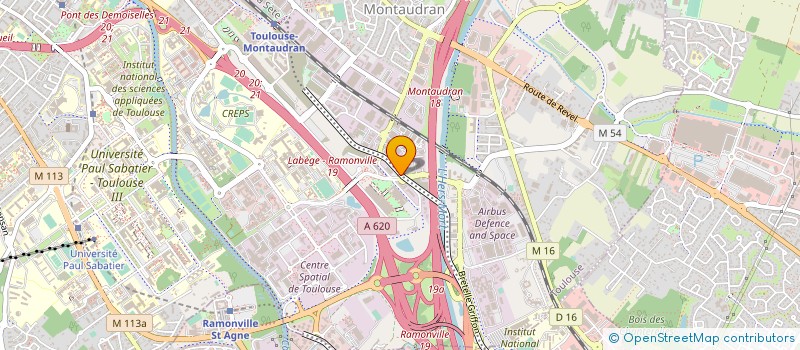 localisation de l'entreprise SAJI LOCATION à TOULOUSE