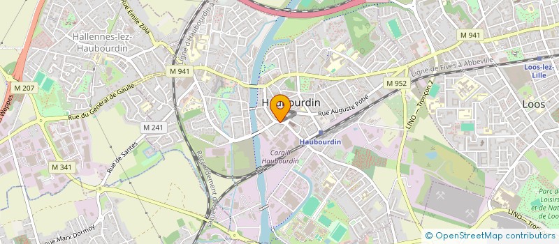 localisation de l'entreprise SAJID  HAUBOURDIN