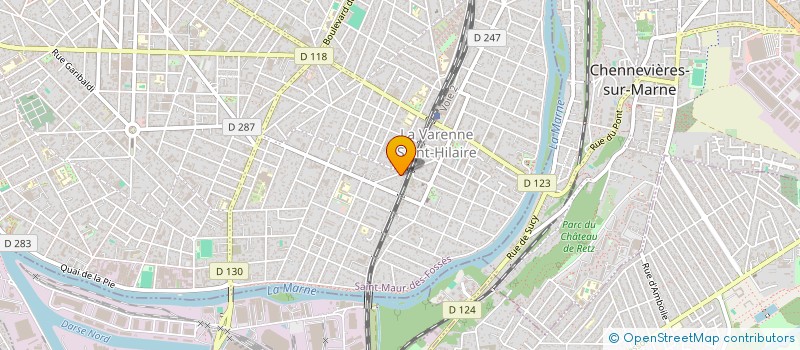 localisation de l'entreprise SAJINVEST SAS à SAINT-MAUR-DES-FOSSES