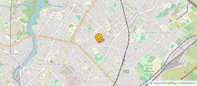 localisation de l'entreprise SAJJ à NANTES
