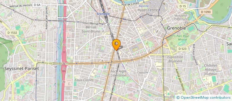 localisation de l'entreprise SAJJ  GRENOBLE