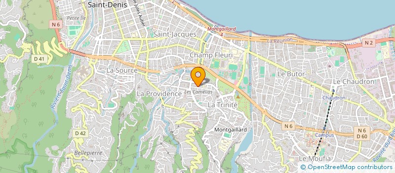 localisation de l'entreprise SAJJE à SAINT-DENIS