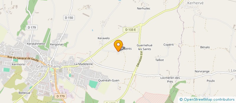 localisation de l'entreprise SAJLL  GRAND-CHAMP