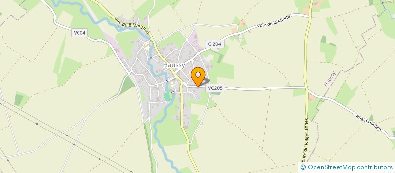 localisation de l'entreprise SAJMF PAVOT  HAUSSY