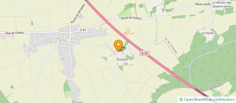 localisation de l'entreprise SAJRO LAVAGE à GAILLON