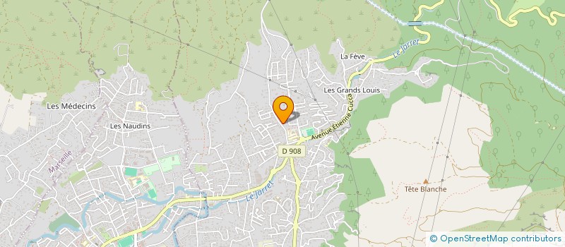 localisation de l'entreprise SAJU  ALLAUCH