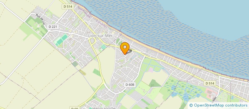 localisation de l'entreprise SAJUCAMAPAU à HERMANVILLE-SUR-MER