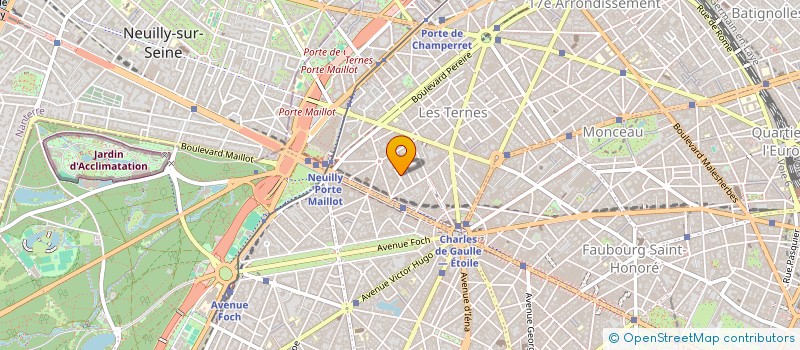 localisation de l'entreprise SAJUMI CONSEIL à LEVALLOIS-PERRET