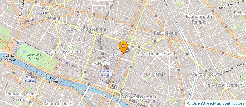 localisation de l'entreprise SAJUNI & COMPAGNIE à PARIS