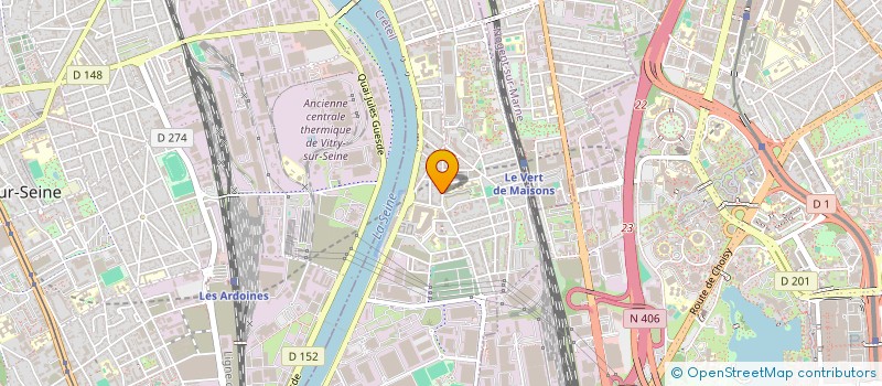 localisation de l'entreprise SAK  ALFORTVILLE