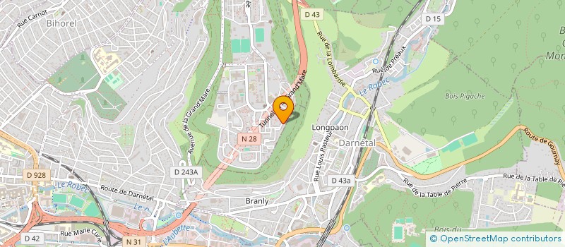 localisation de l'entreprise SAK SOLUTION à ROUEN