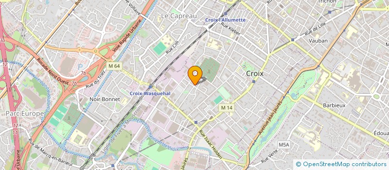 localisation de l'entreprise SAKA à CROIX