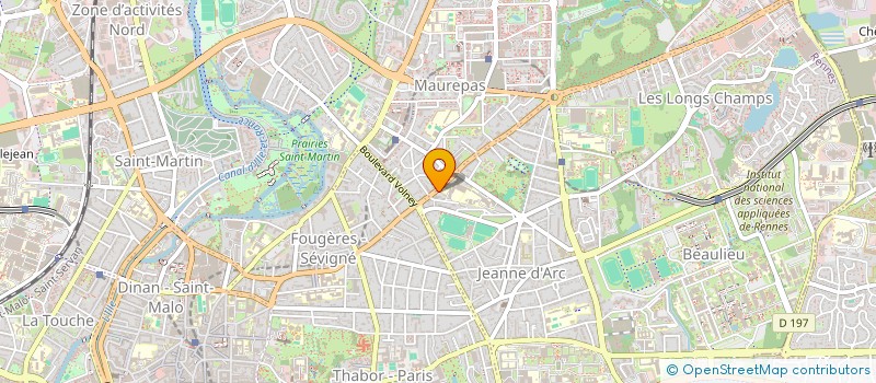 localisation de l'entreprise SAKA KEBAB  RENNES