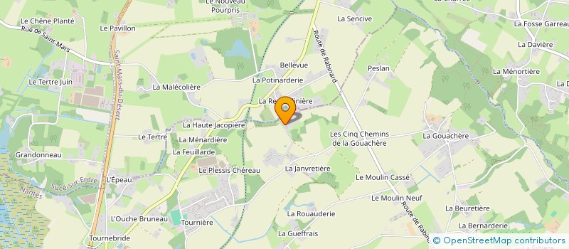 localisation de l'entreprise SAKABIBI44 à CARQUEFOU