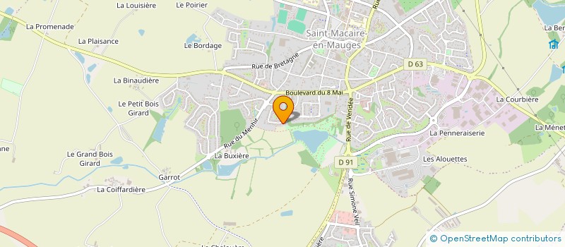 localisation de l'entreprise SAKAMANG à SEVREMOINE