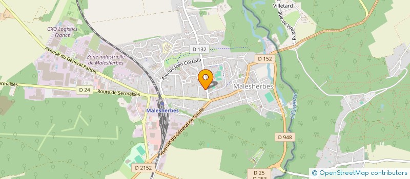 localisation de l'entreprise SAKAMEEG LOGISTIQUE  LE MALESHERBOIS