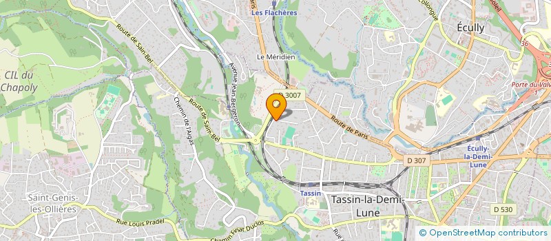 localisation de l'entreprise SAKANA  TASSIN-LA-DEMI-LUNE