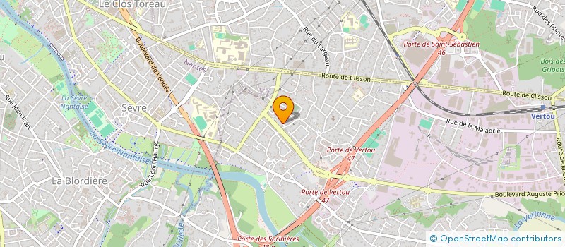 localisation de l'entreprise SAKANA IMMOBILIER  VERTOU