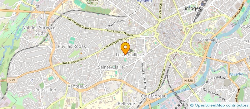localisation de l'entreprise SAKANE HABITAT à LE PALAIS-SUR-VIENNE