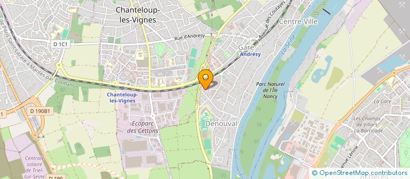 localisation de l'entreprise SAKANI & VILLETTE  ANDRESY