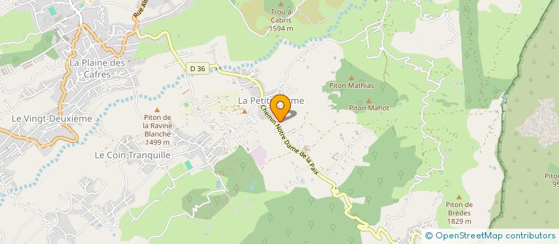 localisation de l'entreprise SAKATIA ART  LE TAMPON