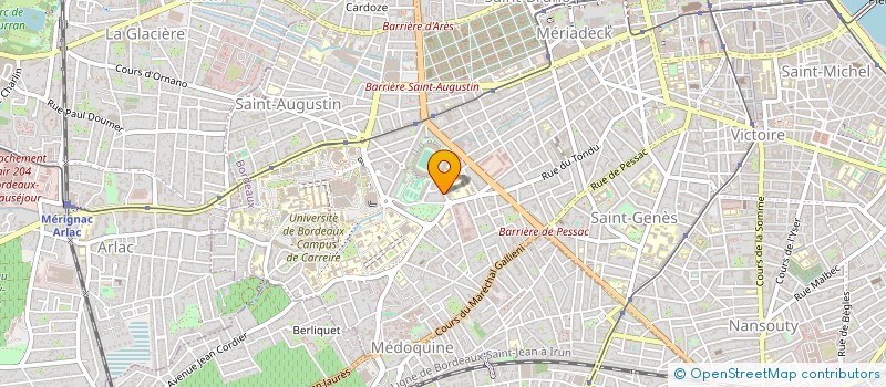 localisation de l'entreprise SAKETE TRANSPORTS EXPRESS  BORDEAUX