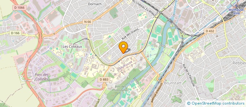 localisation de l'entreprise SAKEZIN CONSEIL  MULHOUSE