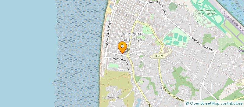 localisation de l'entreprise SAKHAROV à LE TOUQUET-PARIS-PLAGE