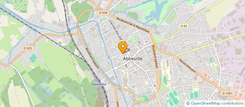 localisation de l'entreprise SAKHAROV à ABBEVILLE
