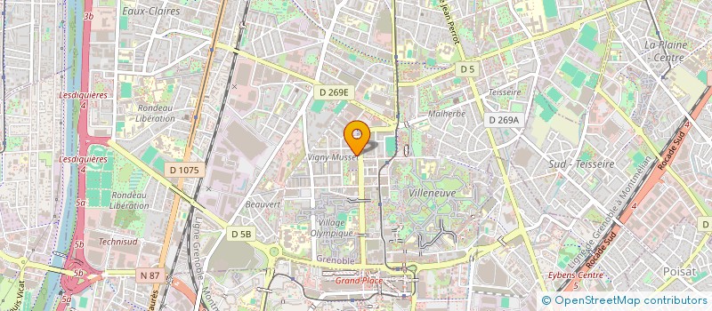 localisation de l'entreprise SAKHO  GRENOBLE